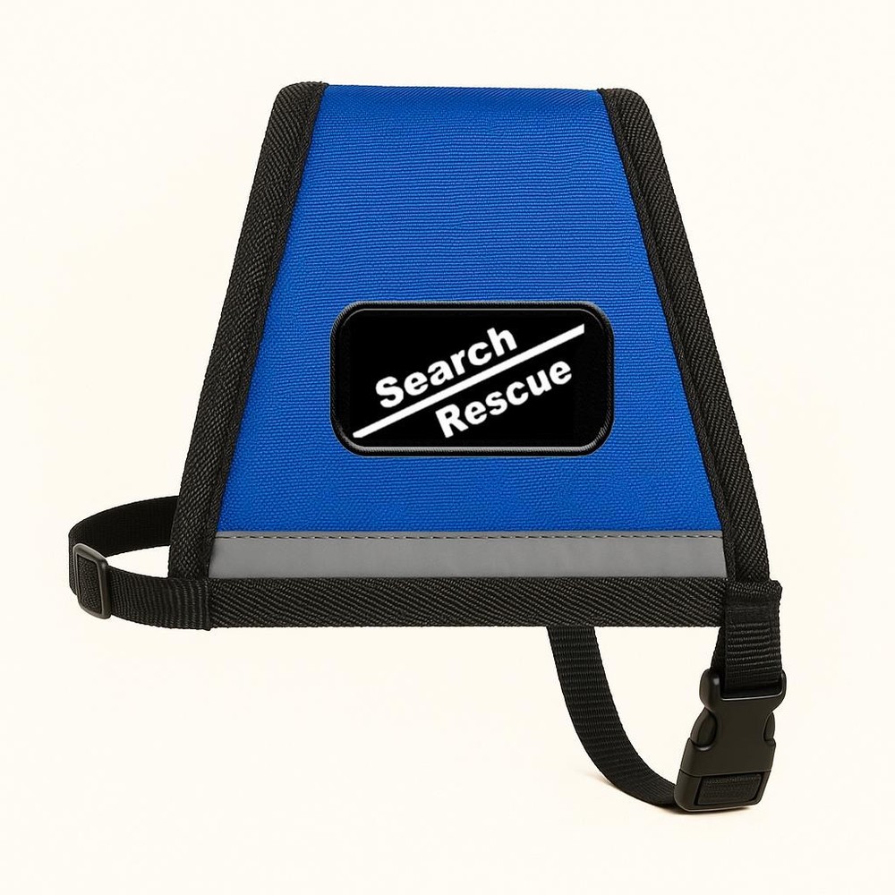 Therapy Dog Patch – Embroidered Sew-On Identification