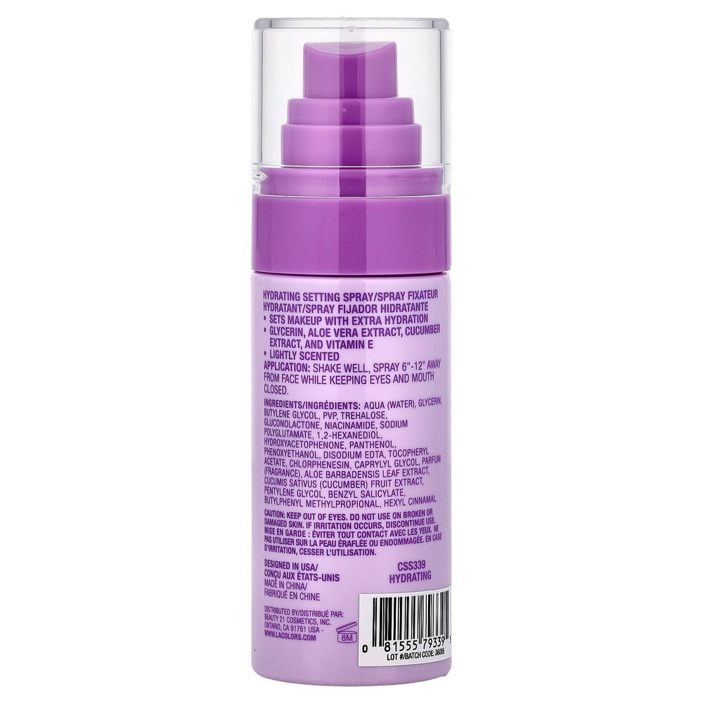 Set + Refresh, Makeup Setting Spray, CSS339 Hydrating, 2.03 fl oz (60 ml)