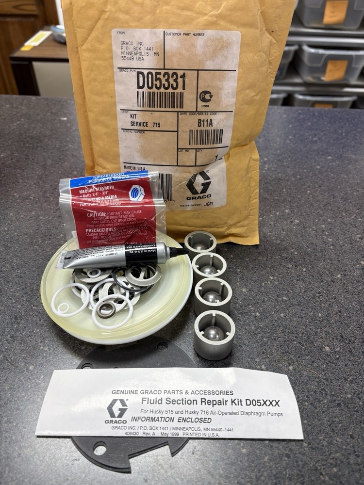 Husky Pump Serivce Kit