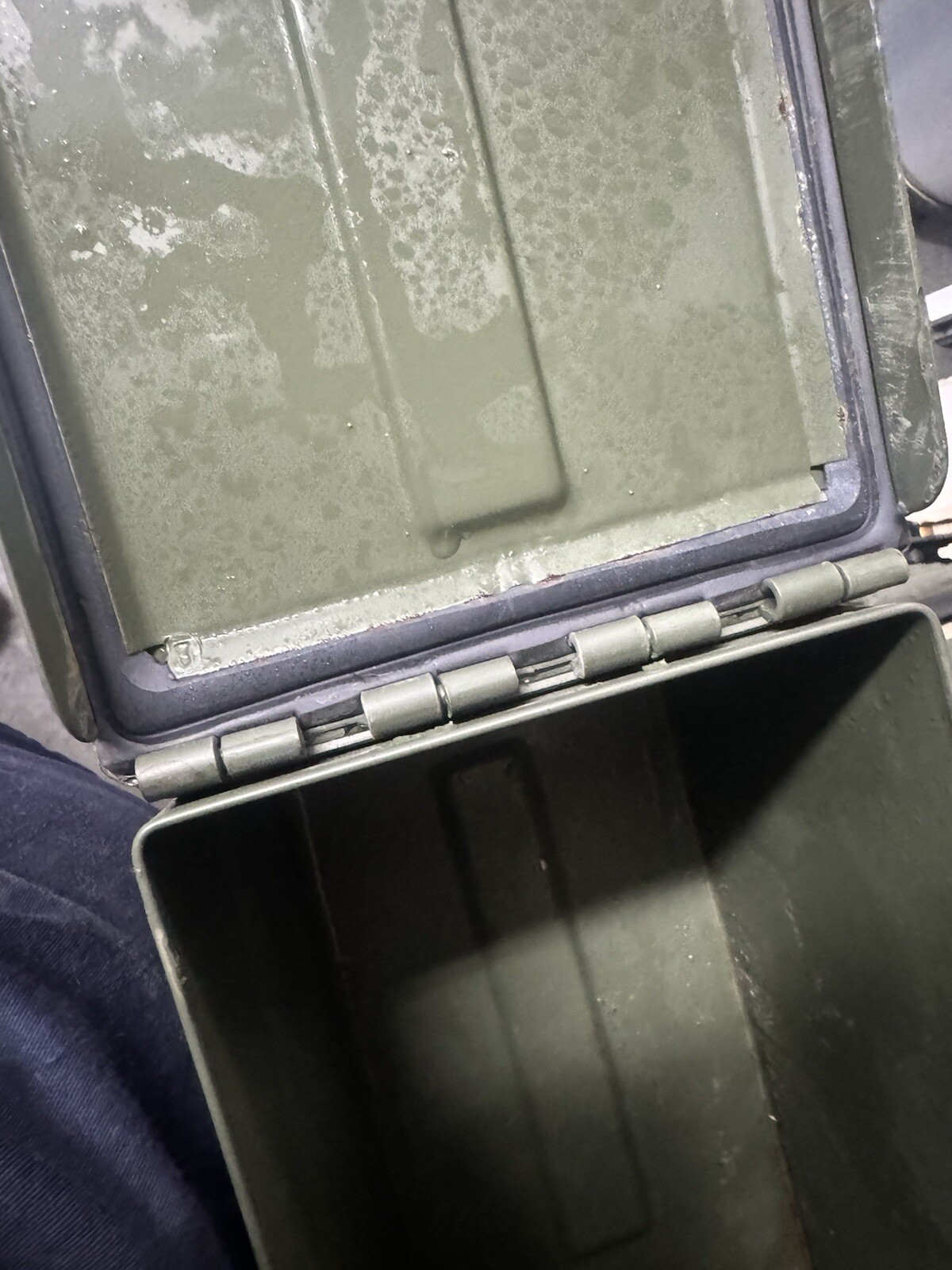 Lot Of (2) M2A1 / M2A2 USGI Metal Ammo Can Box