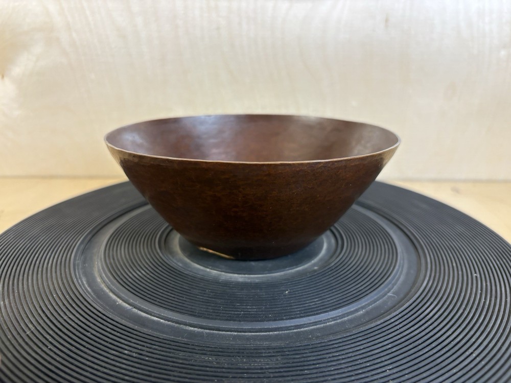 Ramon Ramirez Hammered Copper Bowl 6" x 2.5"H