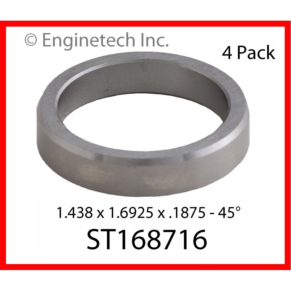 Enginetech Engine Valve Seat ST168716;