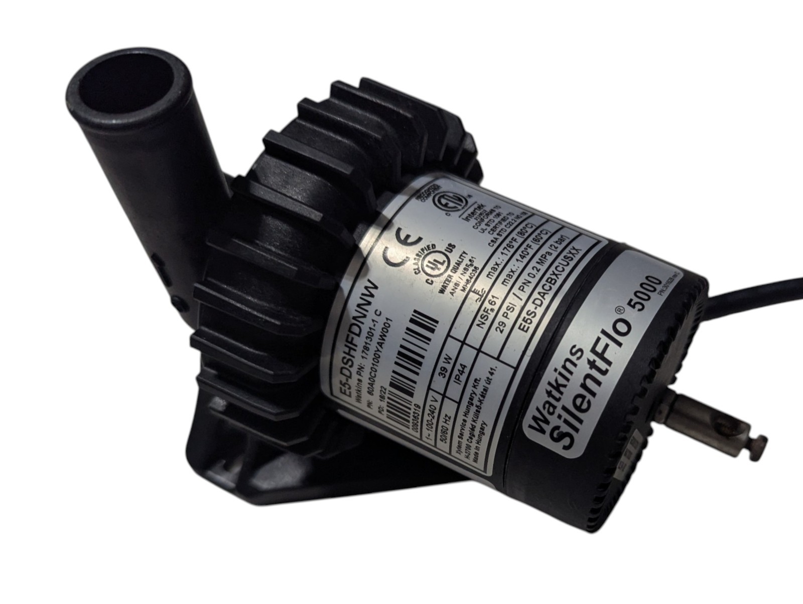 Watkins Silent Flo 5000 Circulation Pump Hotspring