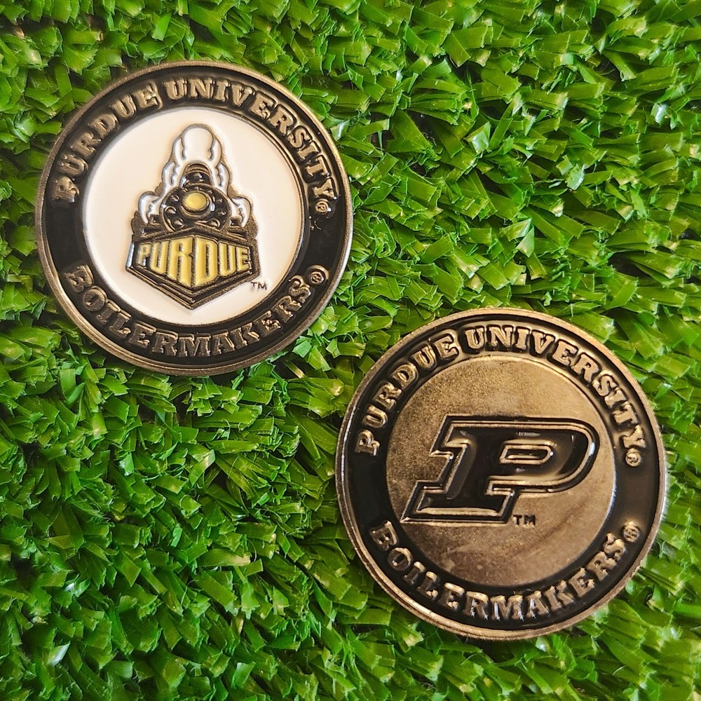 Purdue Boilermakers Switchblade Divot Tool 2-Sided Golf Ball Marker