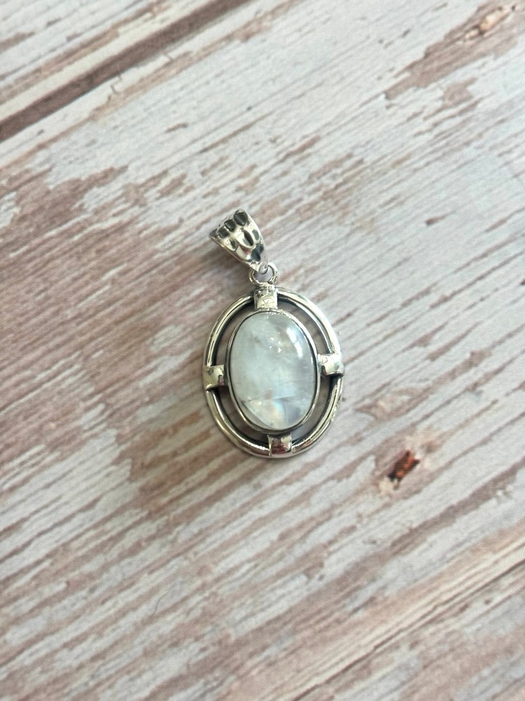 Rainbow Moonstone Pendant