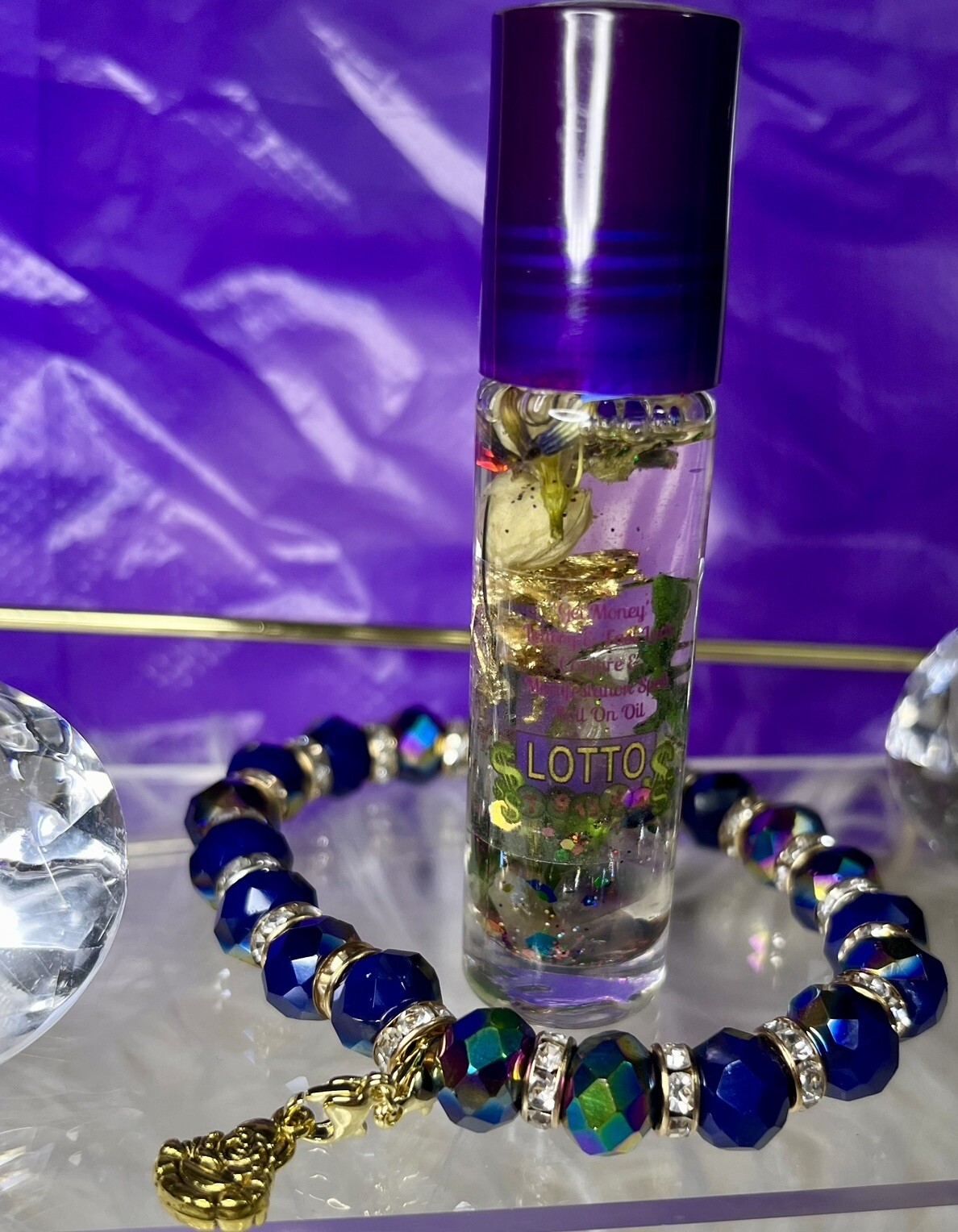 ✨“GET MONEY”✨LOTTERY WINNER/FAST LUCK Conjure ROLL ON SPELL OIL + TALISMAN