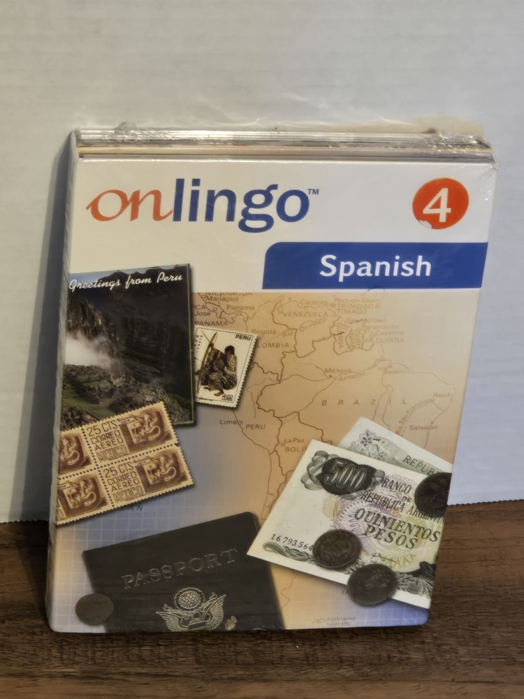 Onlingo Spanish Level 4 Language Course Set