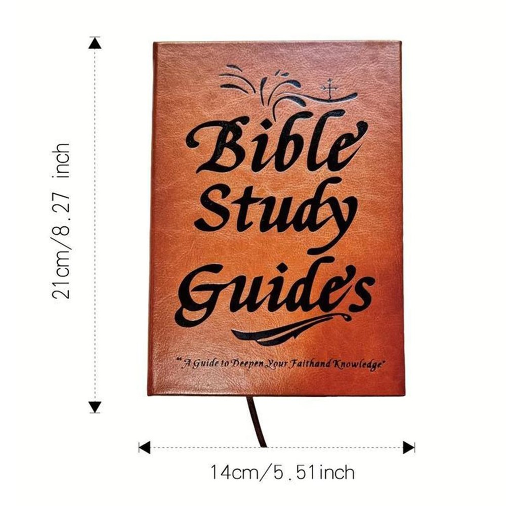 Bible Study Guide 66-Page Bible Study Guide Daily Devotional Journal Prayer S...