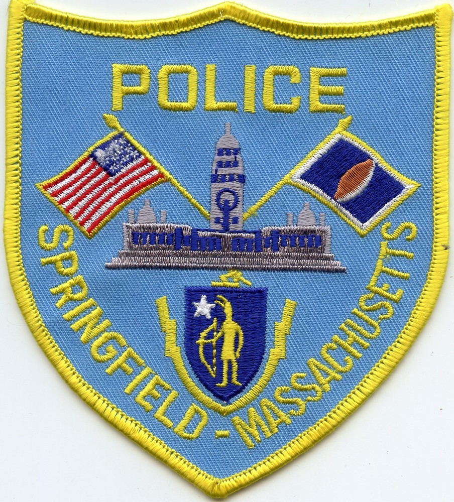 SPRINGFIELD MASSACHUSETTS MA POLICE PATCH