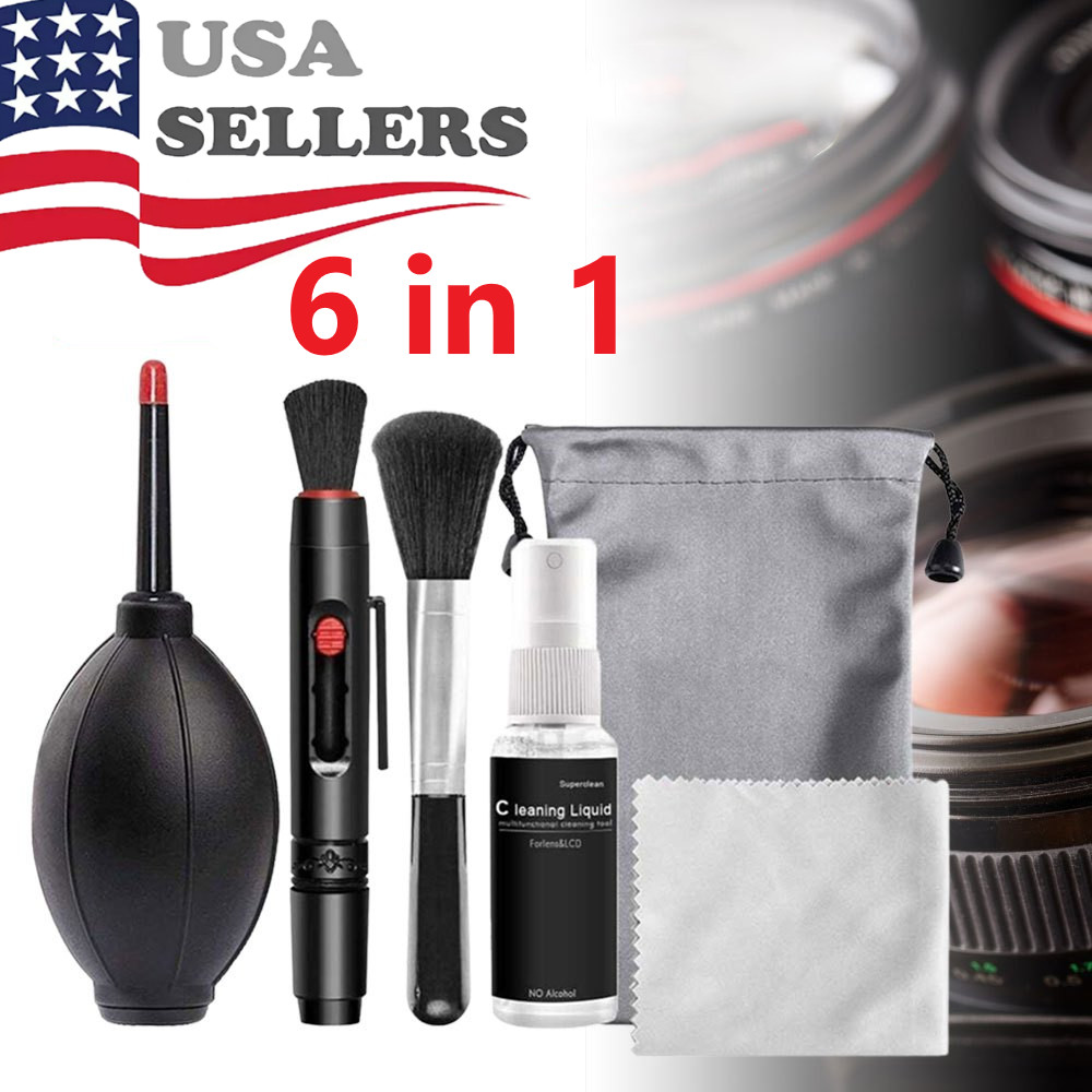 6in1 Camera Cleaner Kit For Digital Camera Lens Sensor Cleaning Tools Set