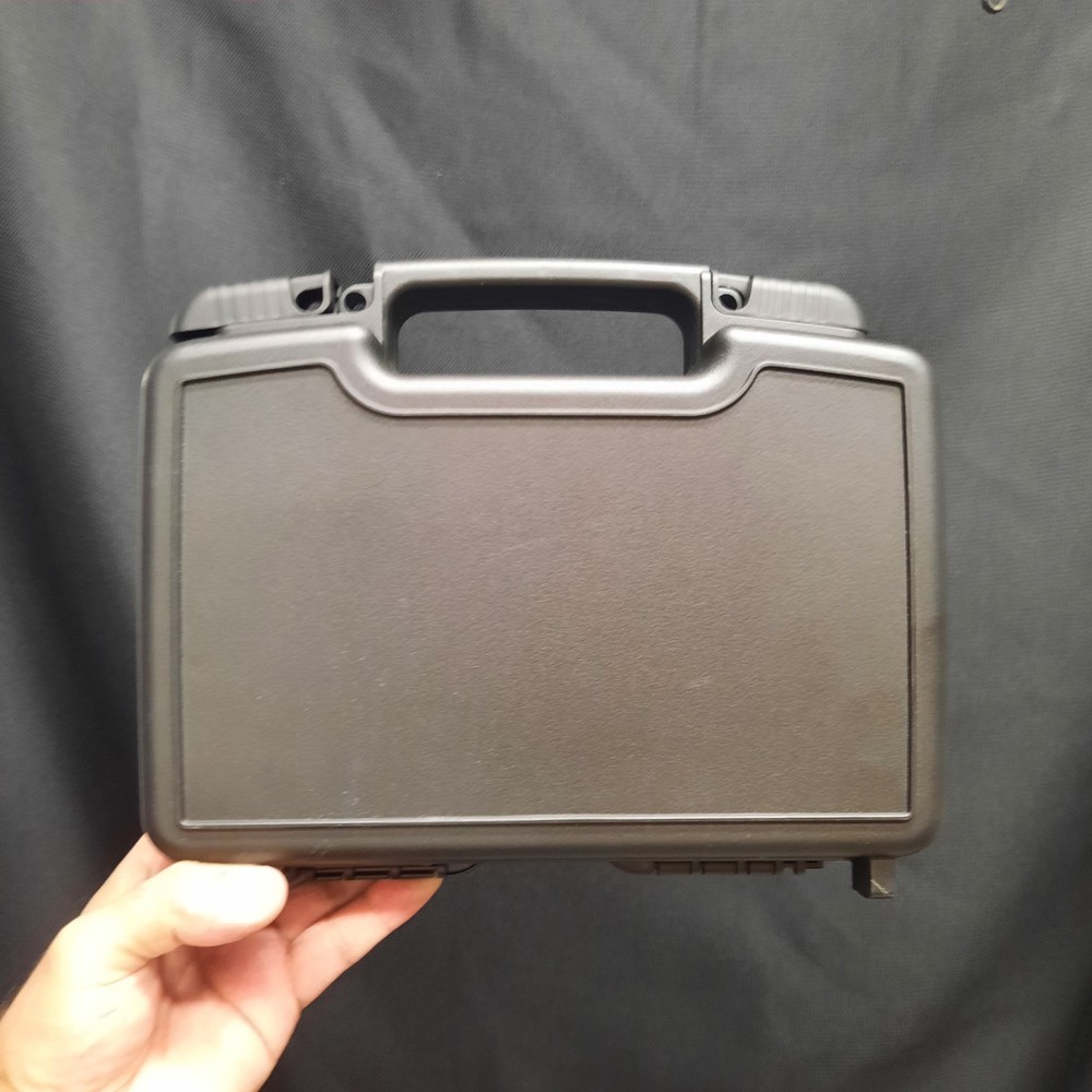 Firearm Travel Case Foam Inserts Secure Lock Handgun Pistol Hard Shell
