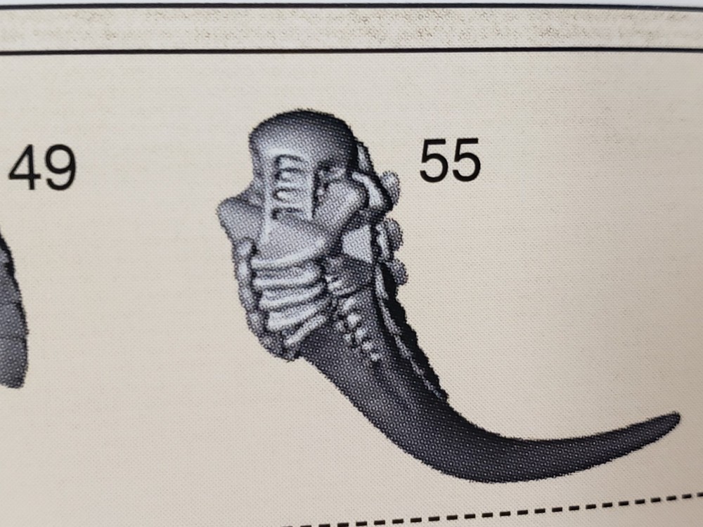 Warhammer 40k Tyranid Bits Warrior Chitin Armor Torso Legs Hooks #49