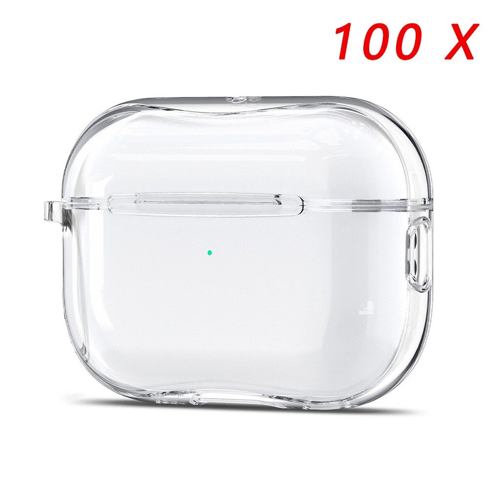 For Apple Airpods Pro 3 4 2 2025 Wholesale Bulk Lot Earphone Clear Case Cover