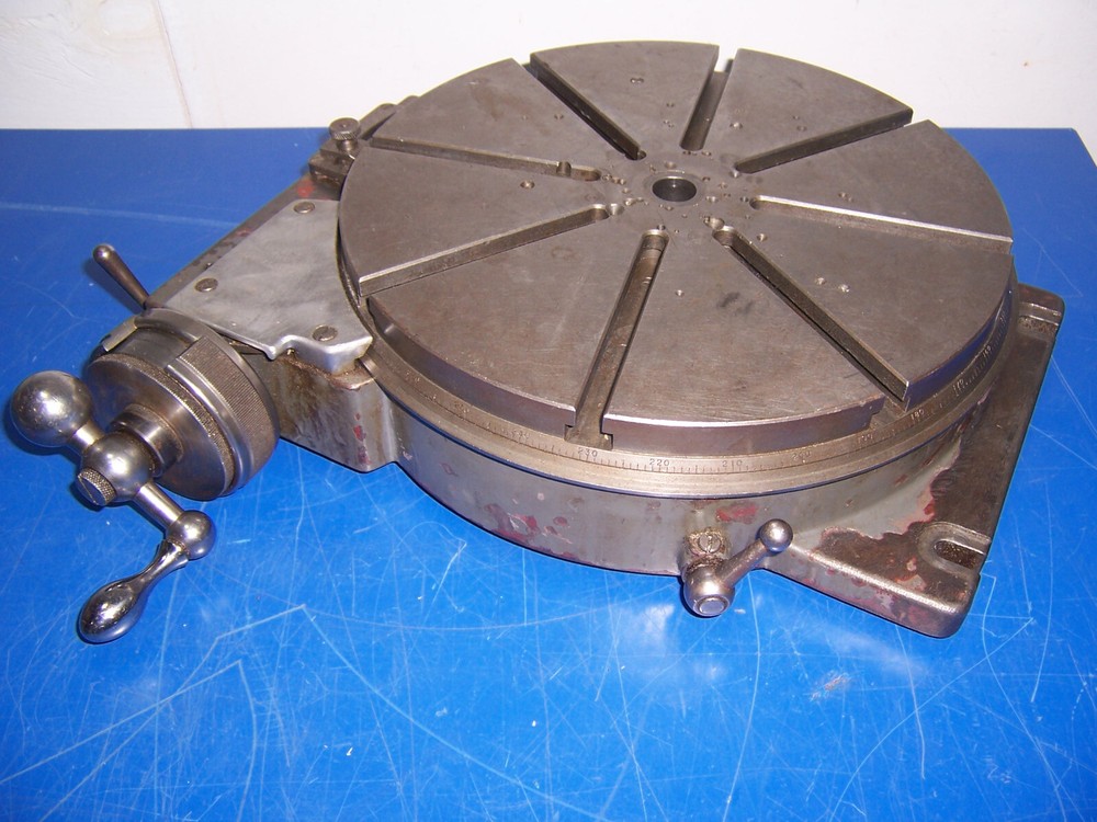 13583 Hauser 618 12" Precision Rotary Table