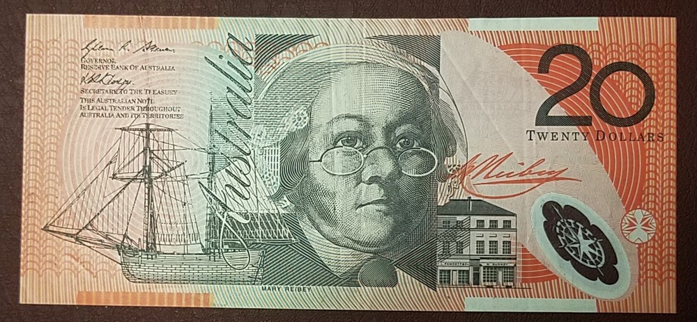 Australia 20 Dollars 2007 XF P59.e Stevens & Henry