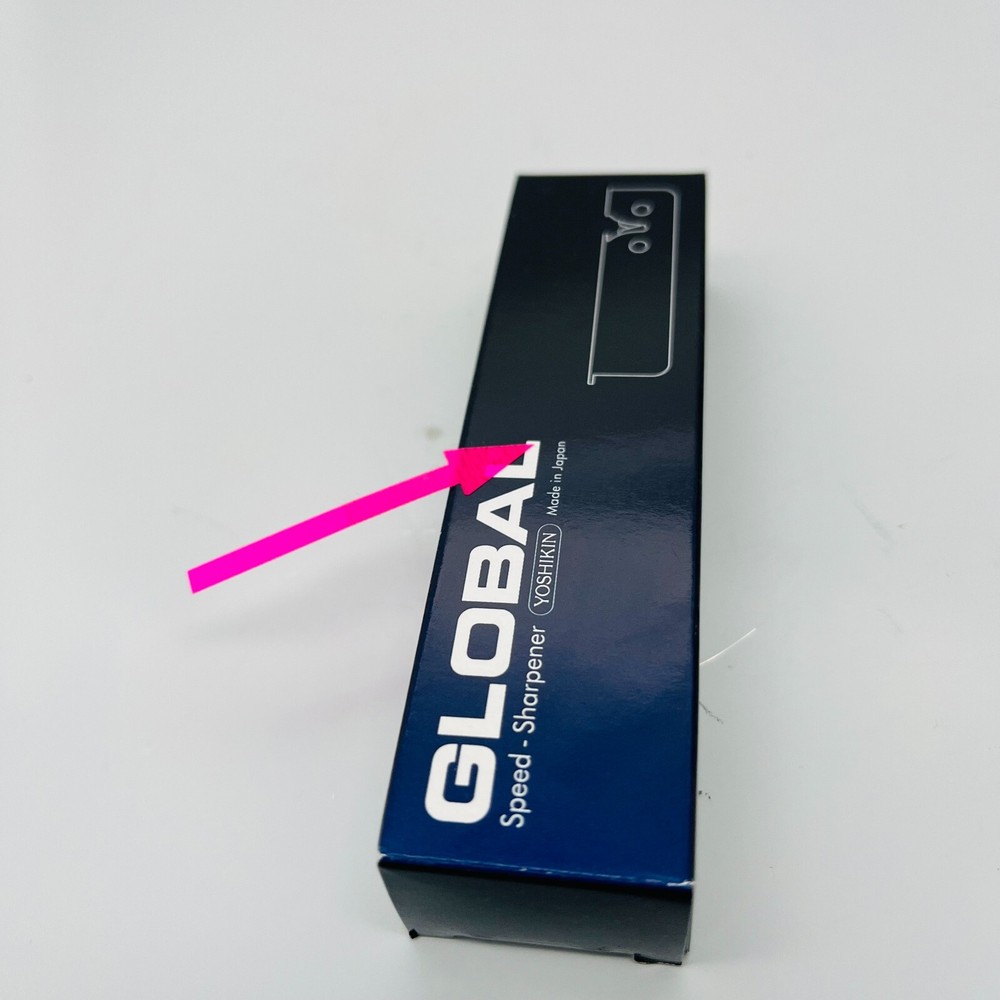 Global Gss-01 Speed Sharpener SilverKitchen Knife Genuine