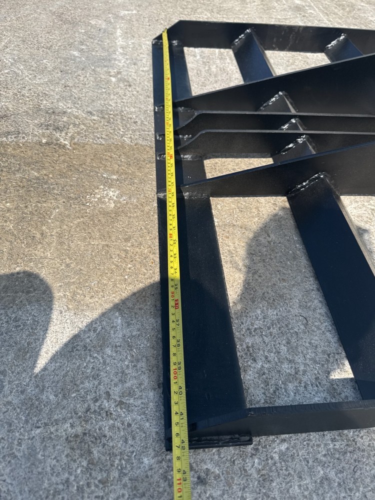42" Land Plane Leveler Grading w/Ripper Teeth Mini Skid Steer Attachment