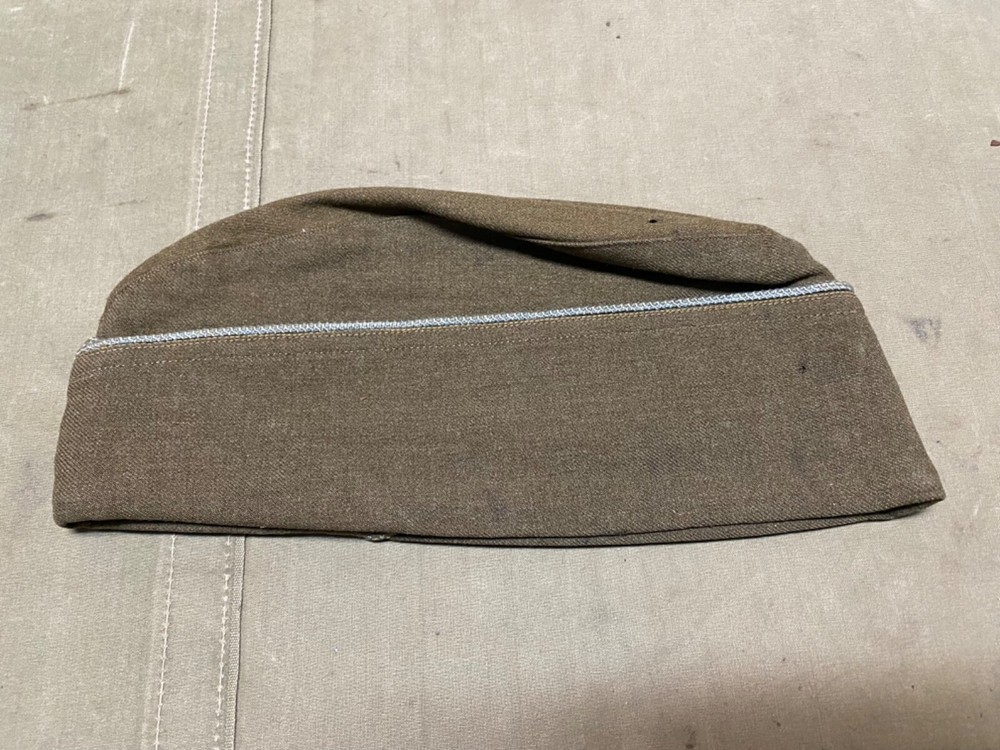 RARE ORIGINAL WWII US ARMY INFANTRY OVERSEAS GARRISON HAT CAP-SIZE 2XLARGE