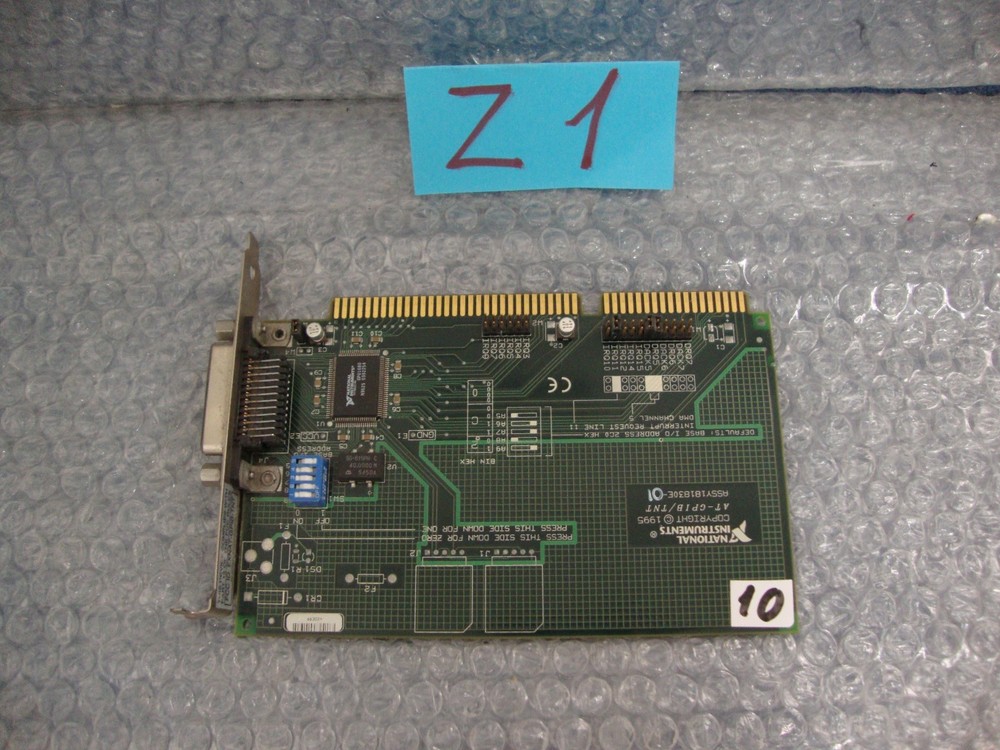 NATIONAL INSTRUMENTS 181830E-01 ISA GPIB CONTROLLER
