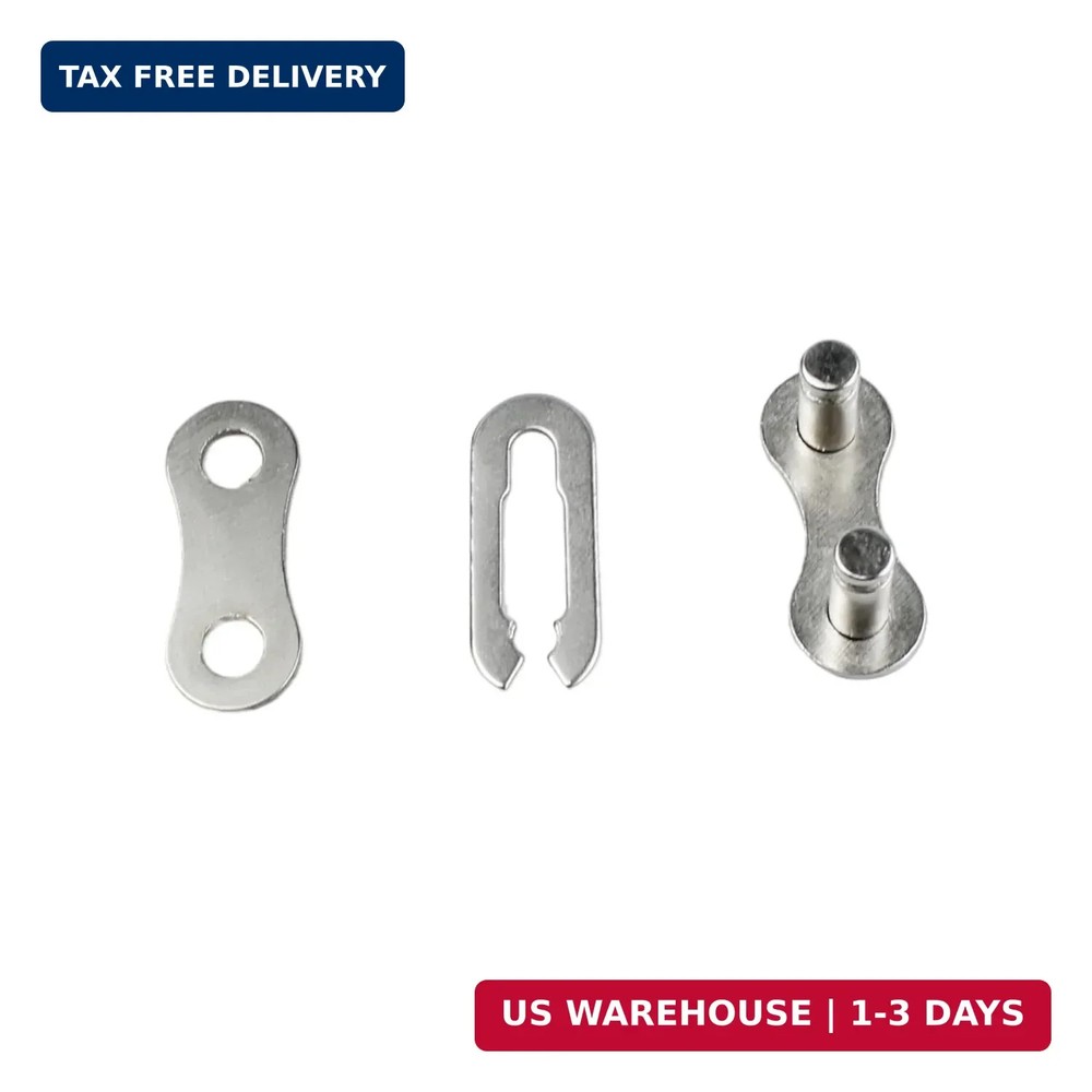 6 Pairs Single Speed Removable Quick Split Chain Link, Reusable Bicycle Missing