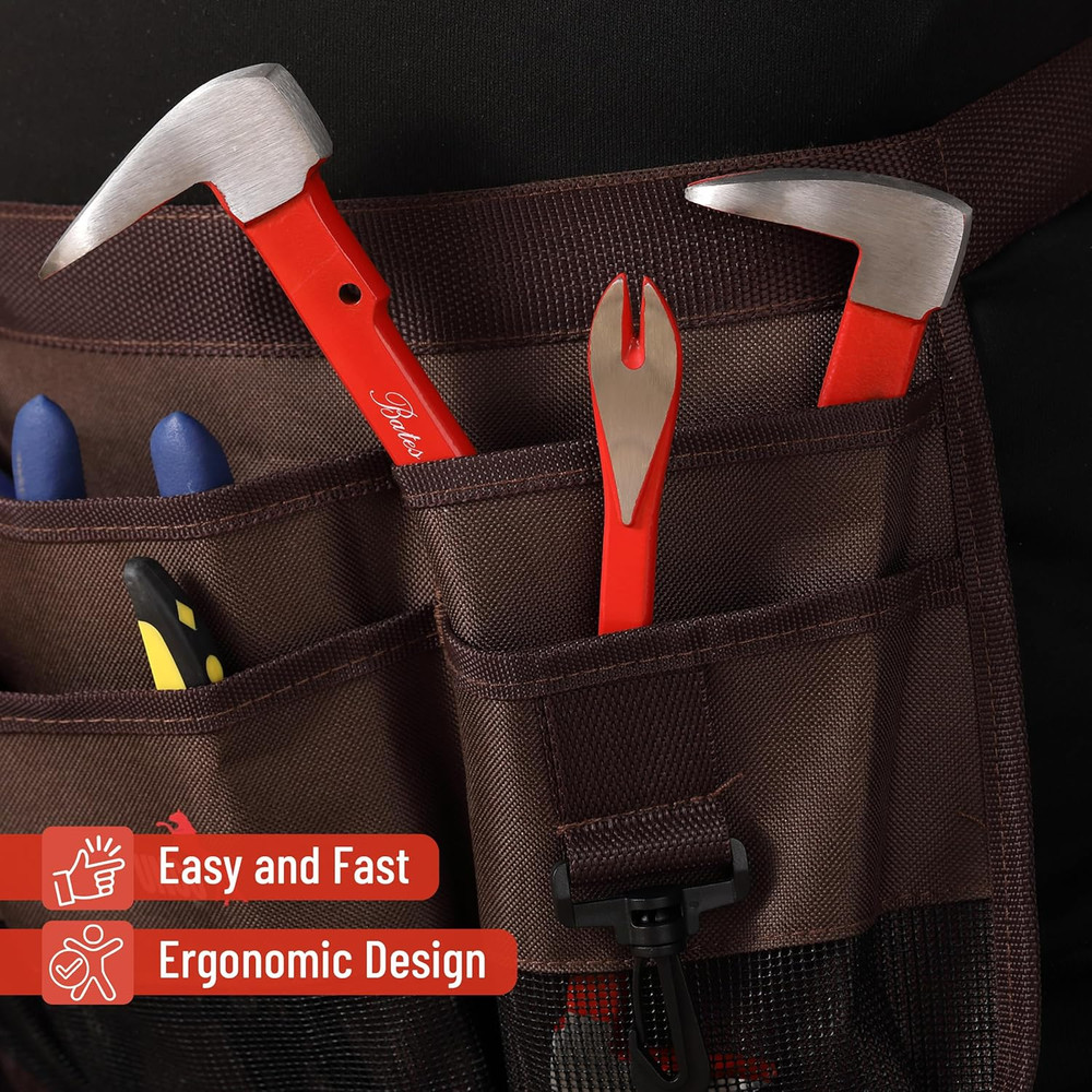 Bates- Pry Bar Nail Puller Set, 3 Pack, 8"/10"/12", Nail Puller Tool, Small Pry