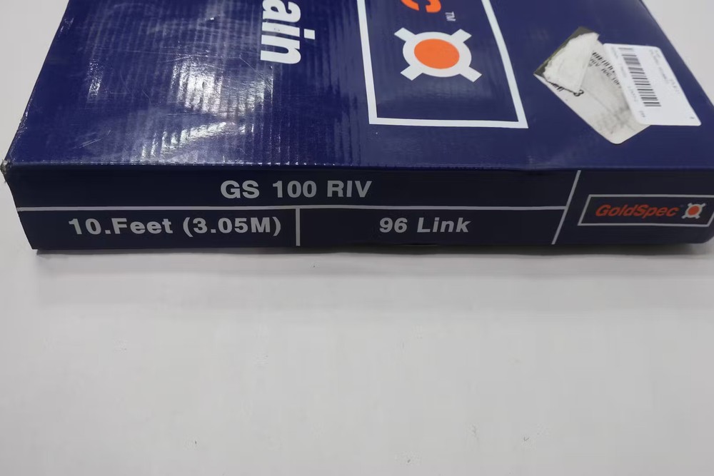 Goldspec GS 100 RIV Roller Chain 10ft