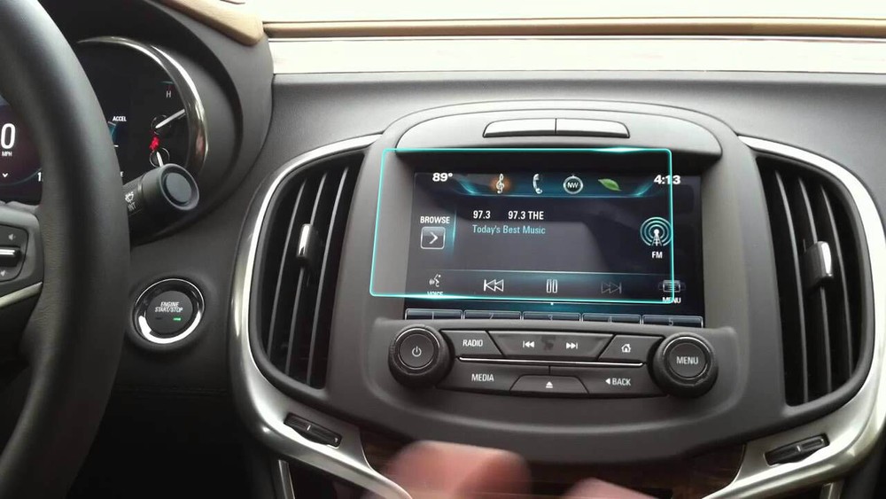 Crystal Clear Screen Protector for 2014 Buick Lacrosse Vehicle Navigation
