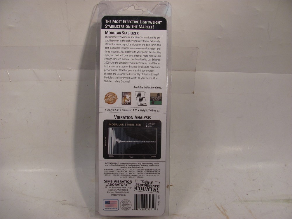 LIMBSAVER CAMO MODULAR STABILIZER # 3071 CAMO