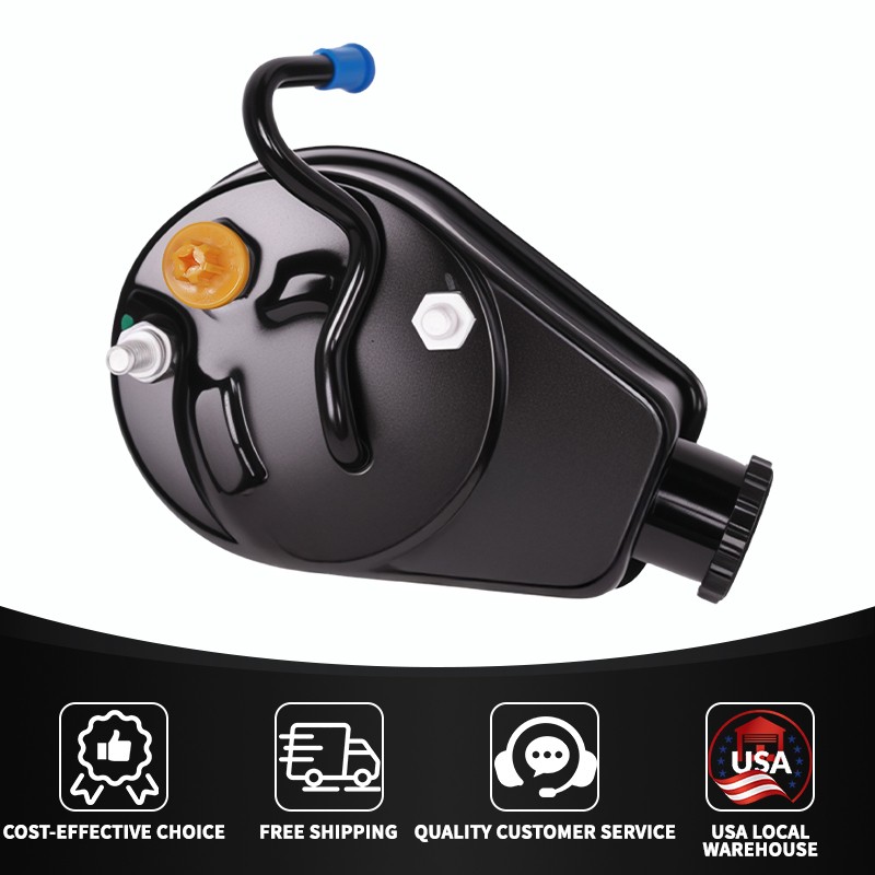 Power Steering Pump w/ Reservoir for Chevrolet C1500 C2500 K1500 K2500 1990-1995