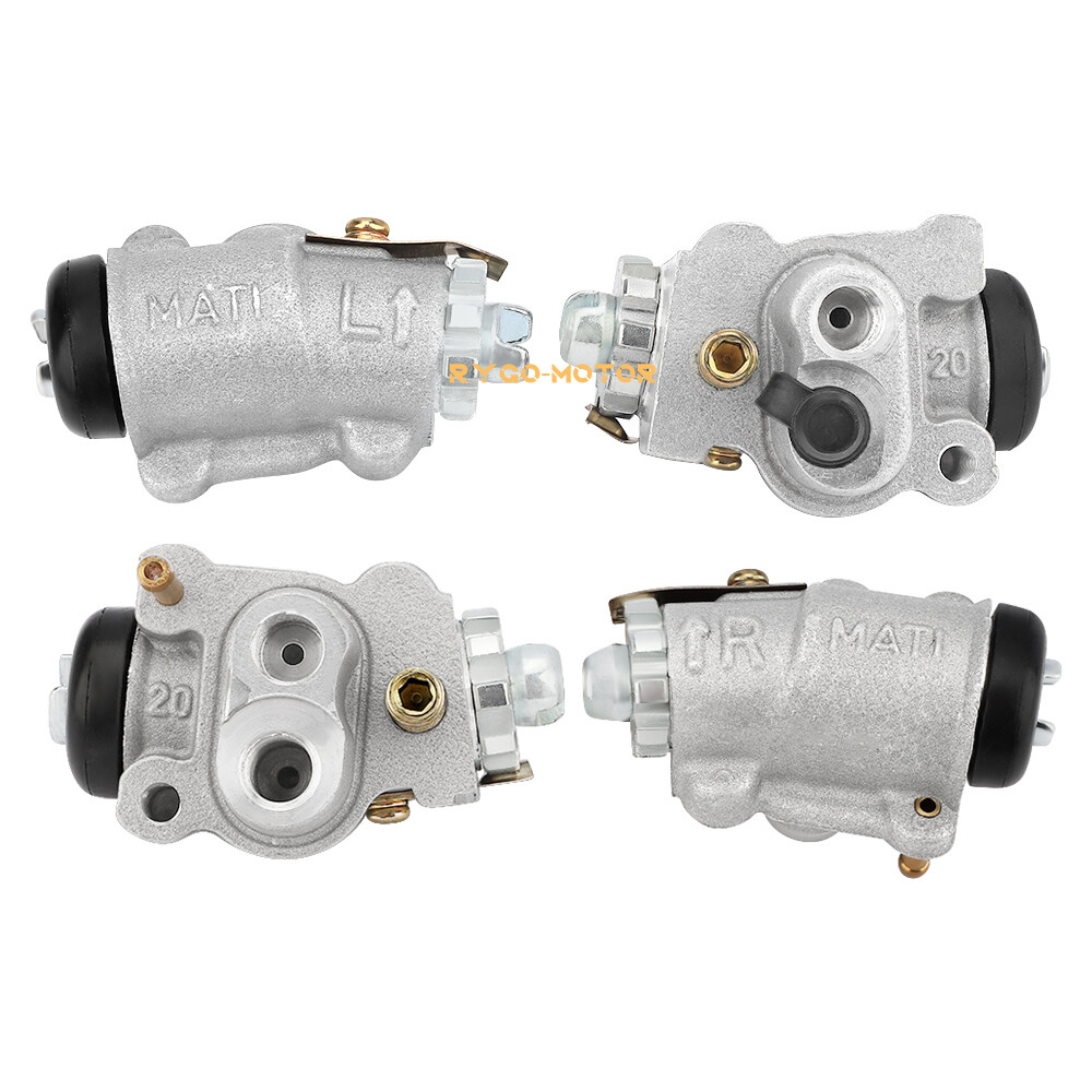 Front Brake Wheel Cylinders &Shoes for Honda Fourtrax 300 TRX300FW 4x4 1988-2000