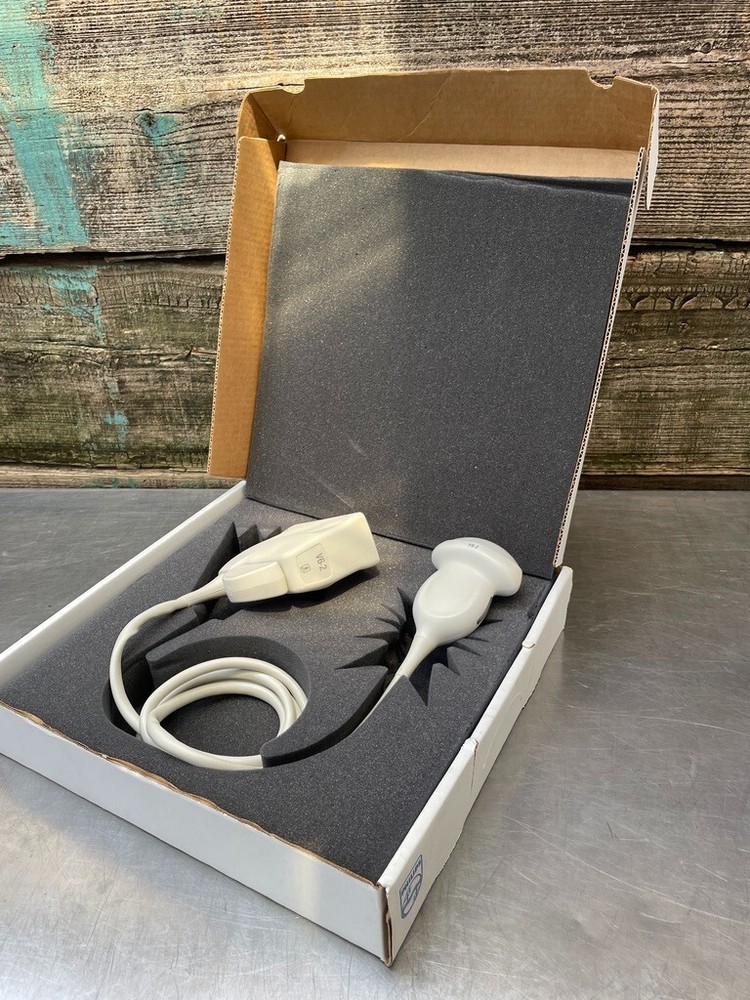 Philips V6-2 Broadband Curved Volume Array Transducer Probe