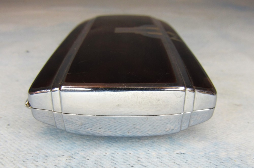 Ronson Art Metal Works Lighter Cigarette Case