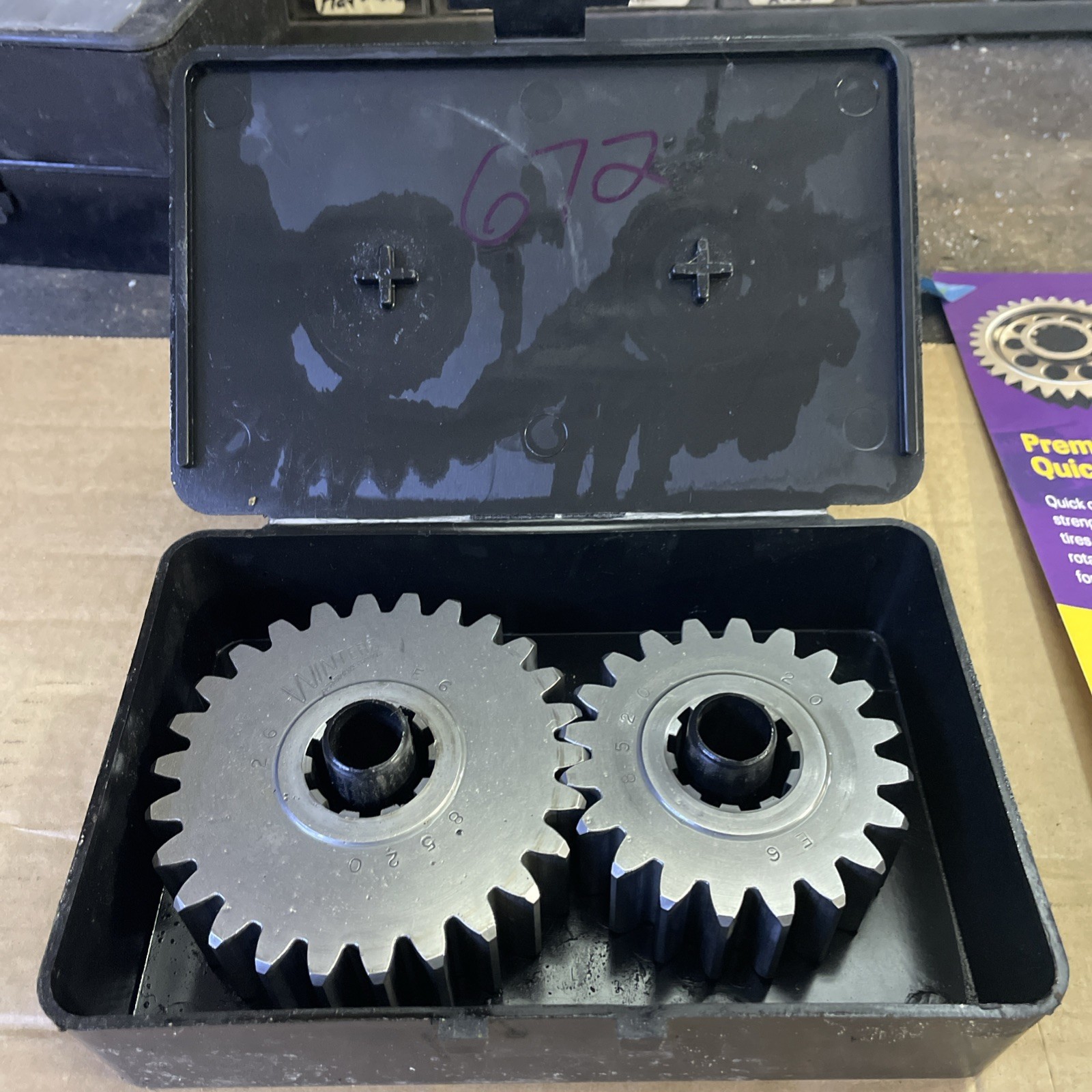 Quick Change Gears Set 20. 20/26 Tooth. 3.74/6.32 Ratio WINTERS 4.86