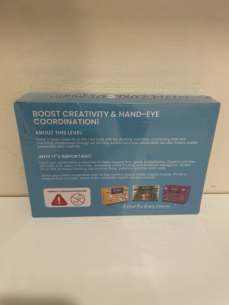 Little Curious Minds Scribble Smart Work Book: Level 2 (Creative Coordination)