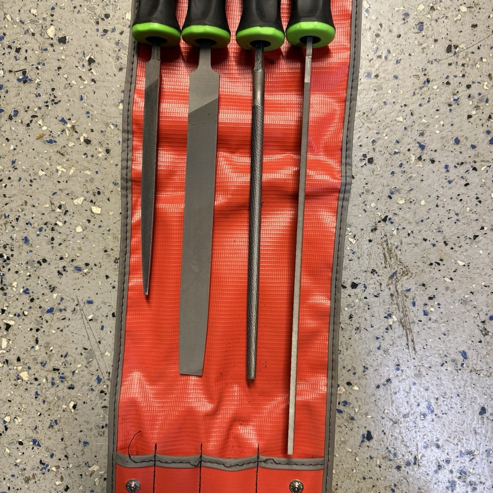 Snap-on 4 Piece File Set. SGHBF500G