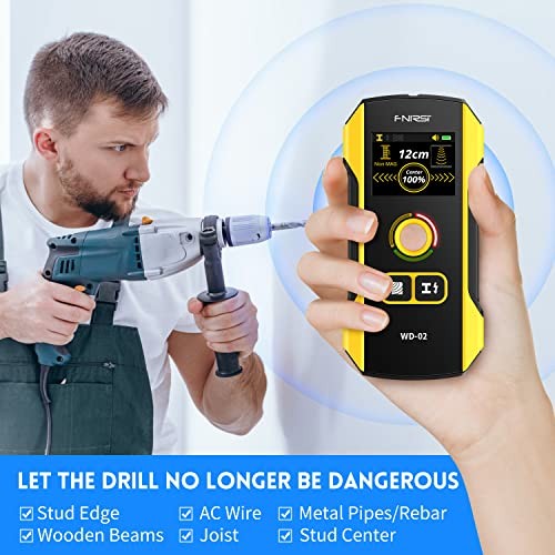 Stud Finder Wall Scanner - Upgraded WD-02 TFT Display Electronic Stud