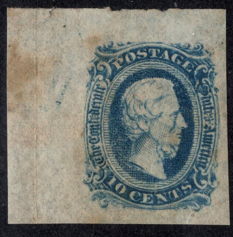 Confederate States - 11 - Corner Margin Single - Never Hinged