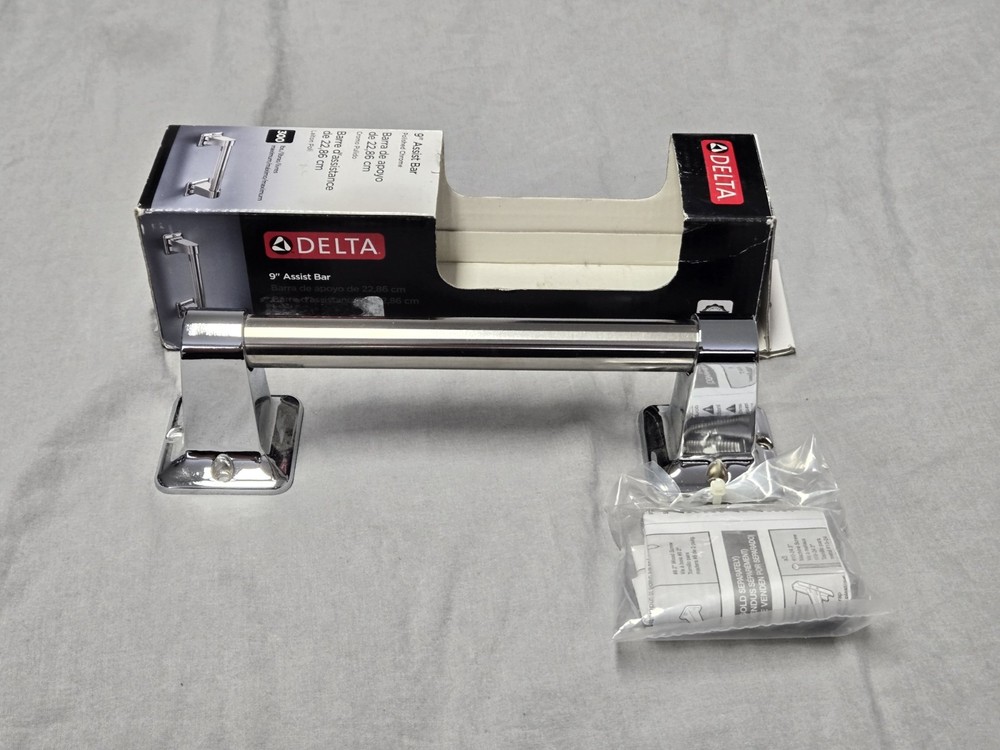DELTA 9" Assist Bar DF509PC POLISHED CHROME (B2-A10)