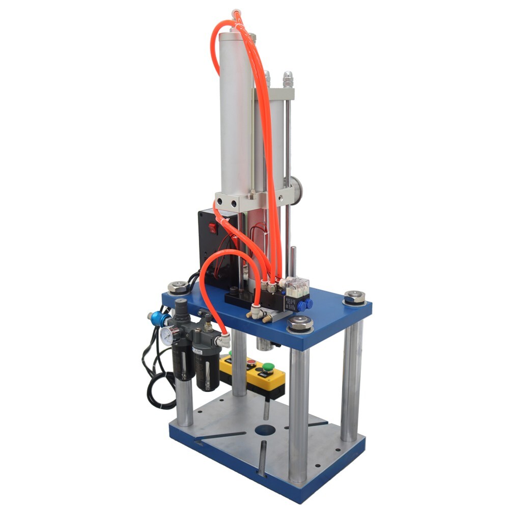 6613lbs 110V Pneumatic Punching Machine Punch Presses w/ Controller Hand Switch