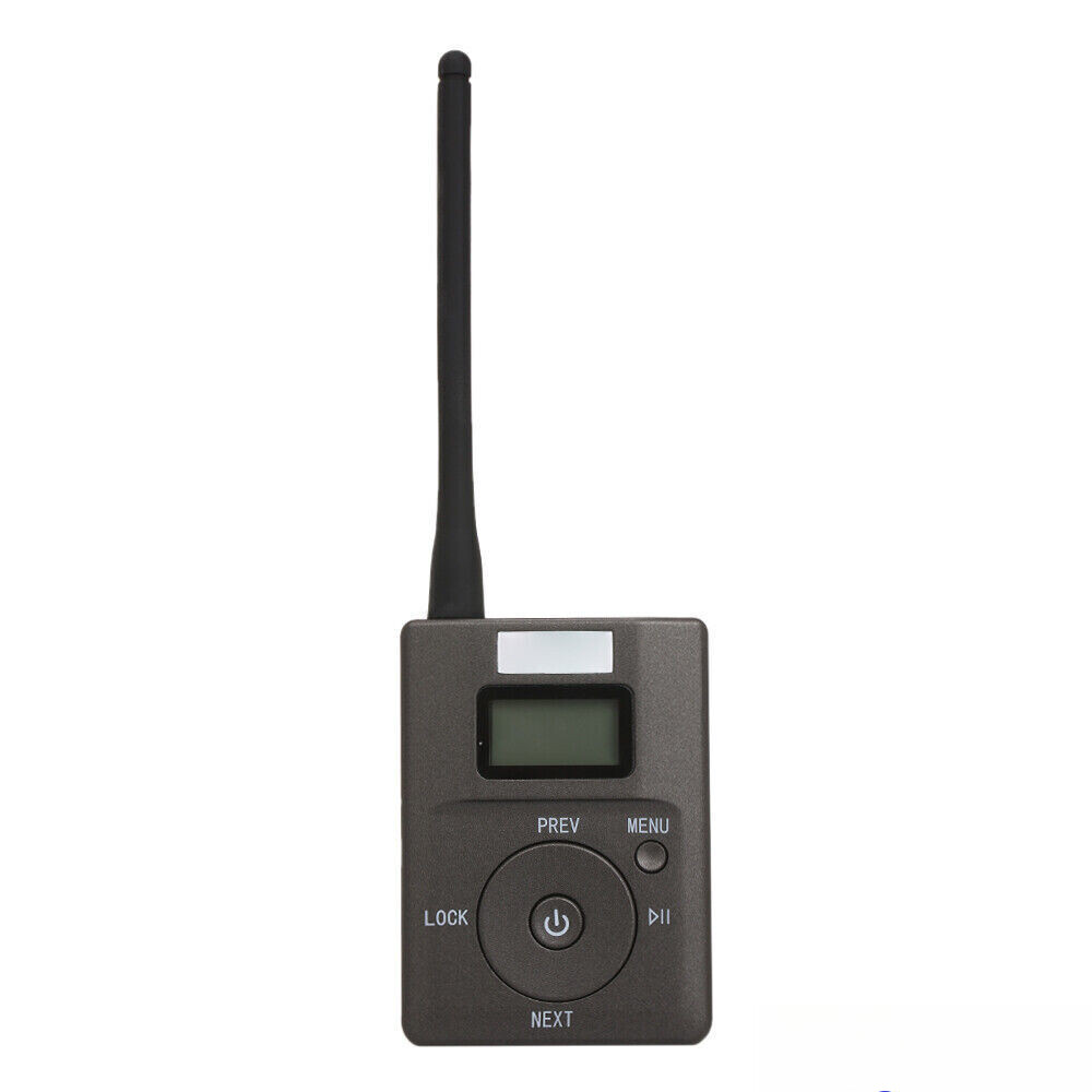 HDR-831 Digital FM Transmitter - Portable Stereo Mic 500M Range