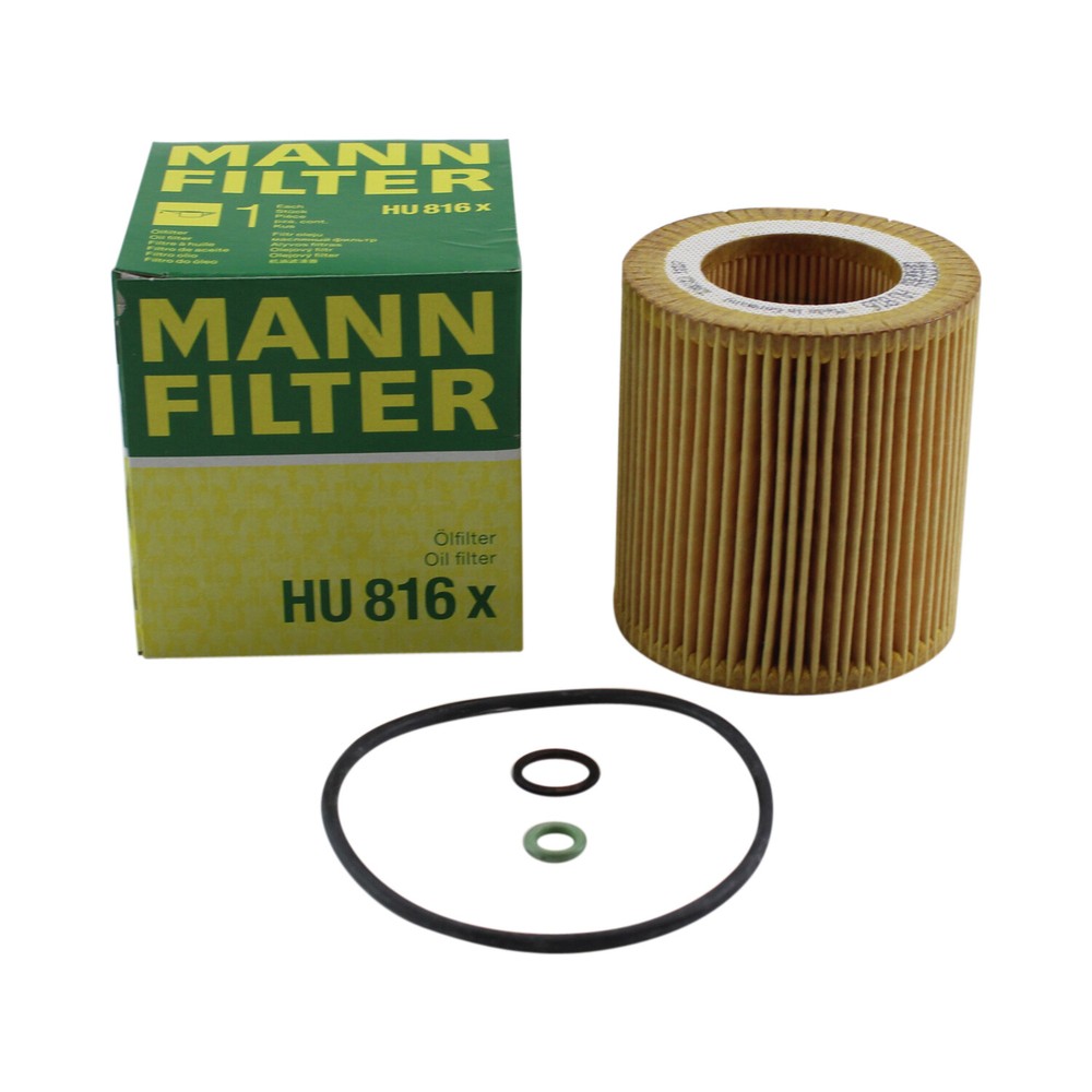 O.E.M. Mann HU816X Oil Filter For BMW E60 E61 E84 E85 E90 E91 E92 E93 X5
