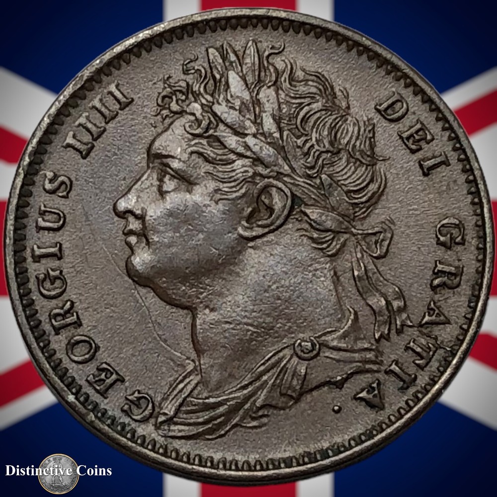 Great Britain 1826 Farthing 1/4d GB3328