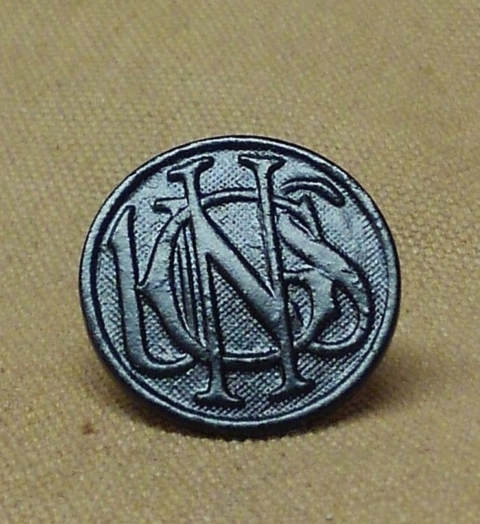 WWI US Army National Guard/ Script Collar Disk