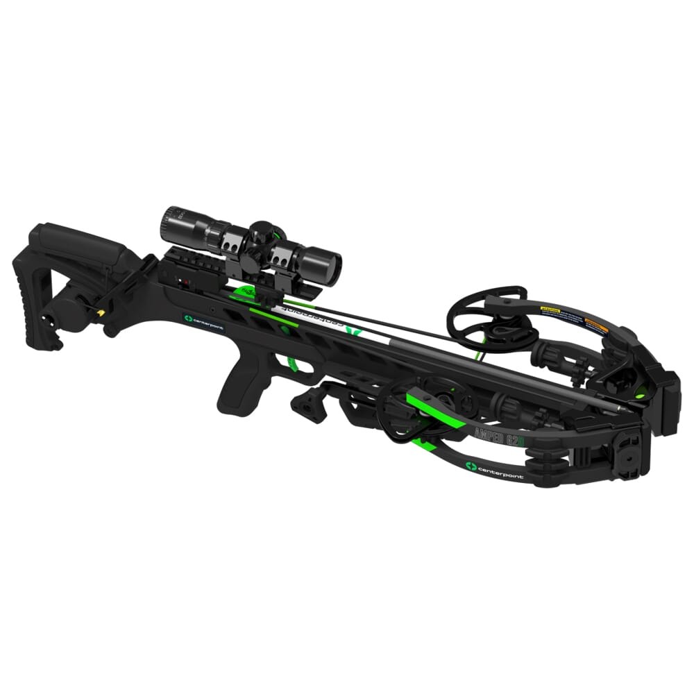 Centerpoint Amped G2D Crossbow, Compact Design, High Performance (C0013)