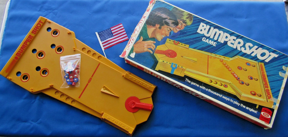 1973 Bumper Shot Game by Ideal