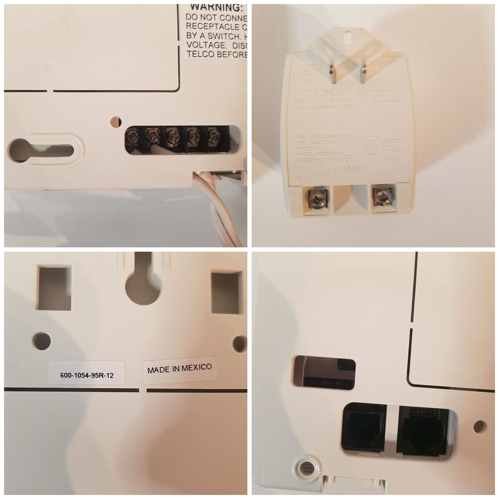 GE Simon XTi Security System, 600-1054-95R-12, Interlogix, with AC Power Cable