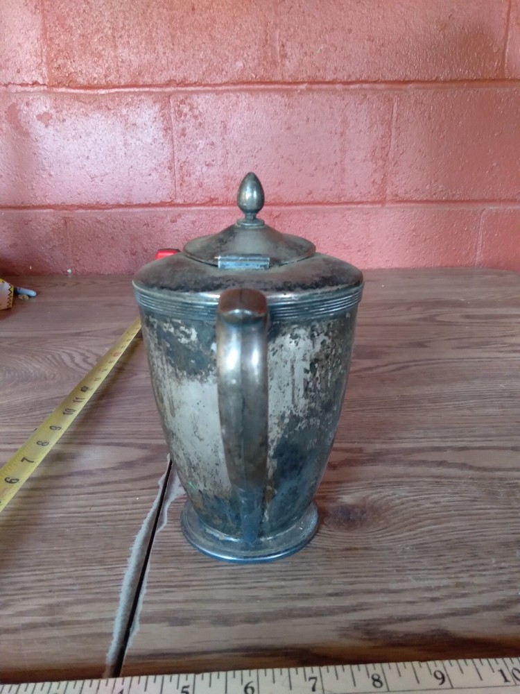 Oneida Community Par Plate Tea Pot