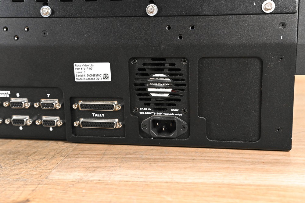 Ross Vision QMD 1 M/E Video Switcher with Vision 1 Panel CG007VZ