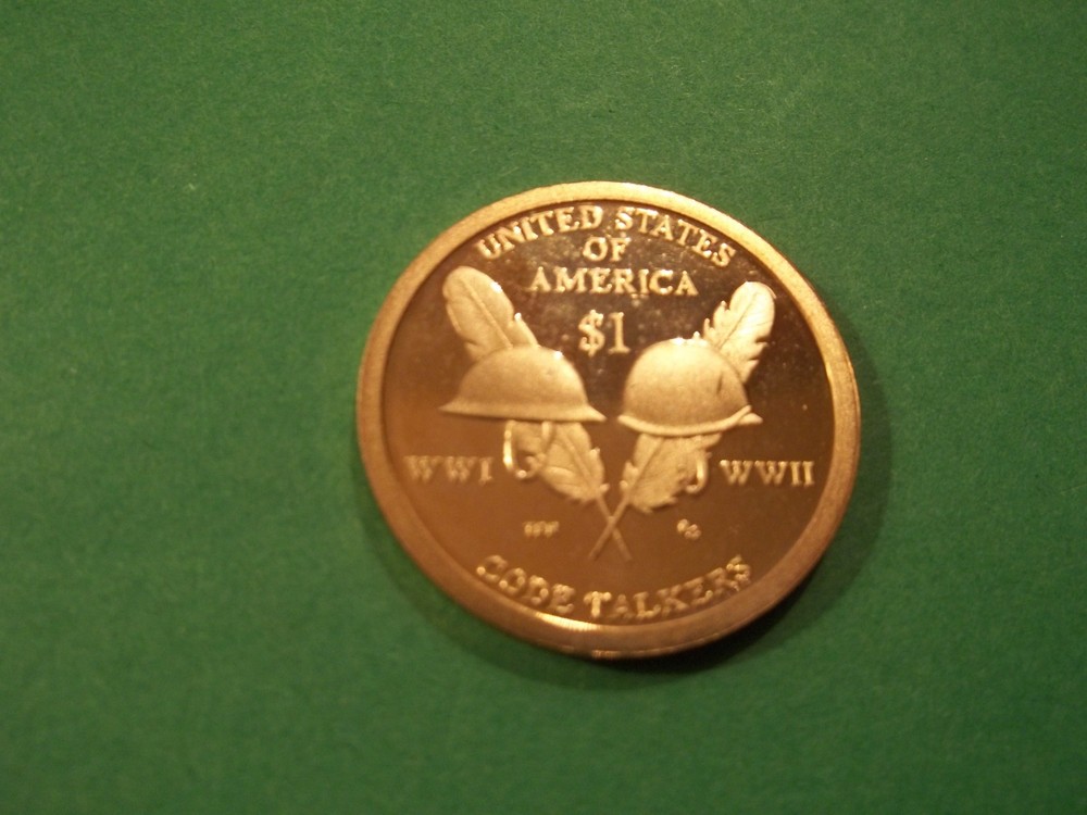 "S" Proof Gem Native American Dollars  2014 S