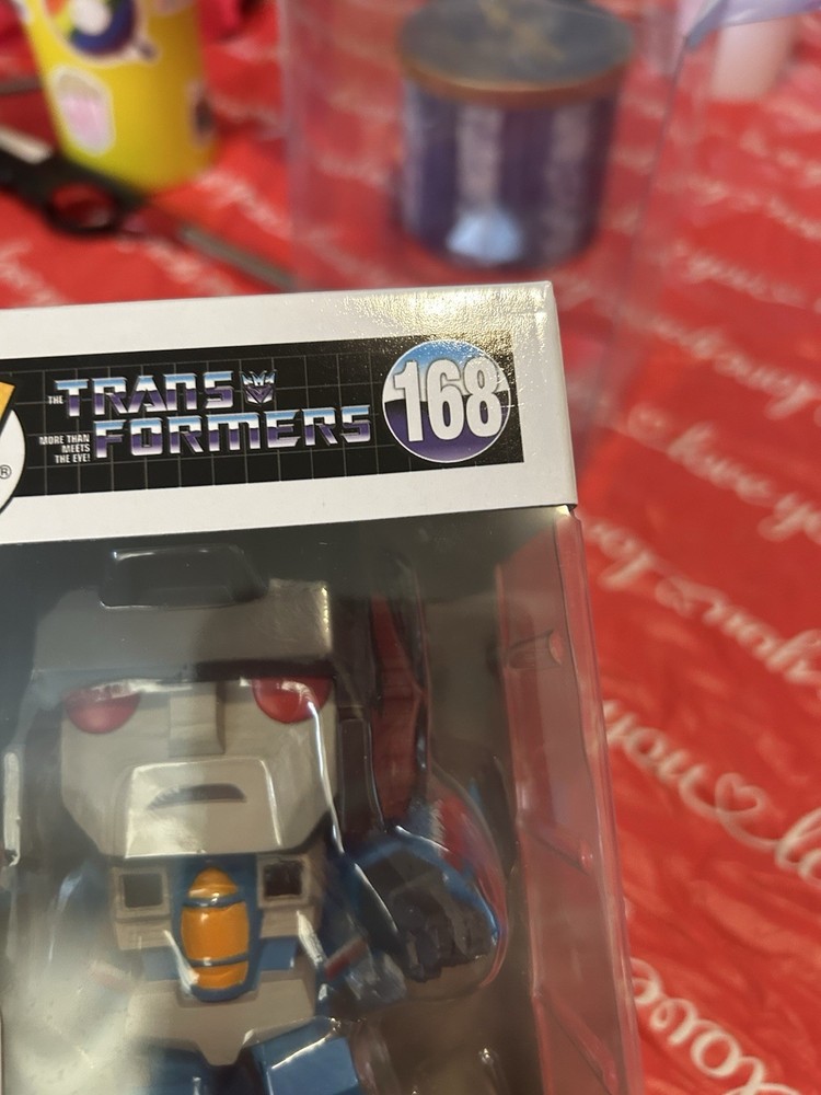 Funko POP! Transformers Thundercracker CHASE Retro Toys Figure 168 W/ Protector